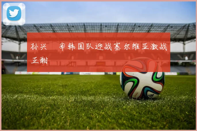 孙兴慜率韩国队迎战塞尔维亚激战正酣